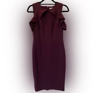 Calvin Klein Purple/Maroon Dress Size 2